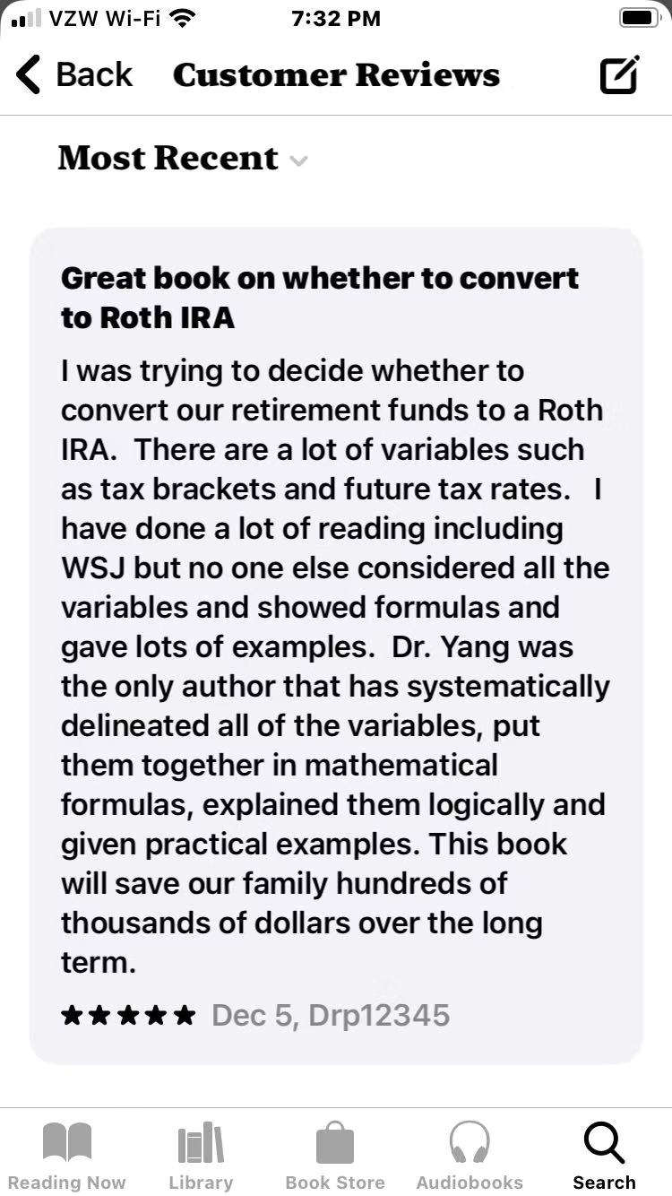 Book Review from a Reader